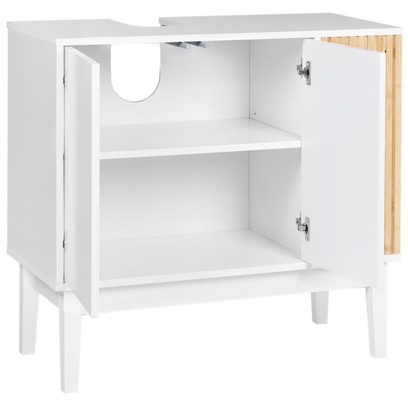 Szafka łazienkowa pod umywalkę Nubes 80 cm Biały 1 szt.