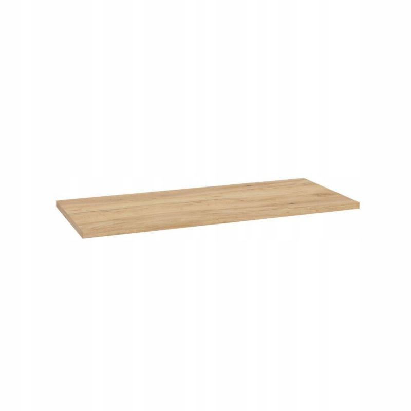 Szafka Łazienkowa Stamar Czarna Wisząca Połysk Blat Dąb Złoty 800 x 460 mm 1 szt