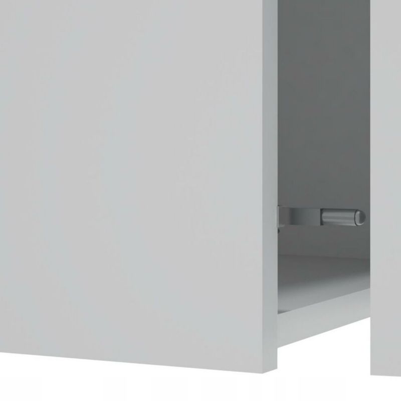 Szafka Łazienkowa Stamar Lustrzana 400x900x200 mm Biała Wisząca Półki połysk 1 szt