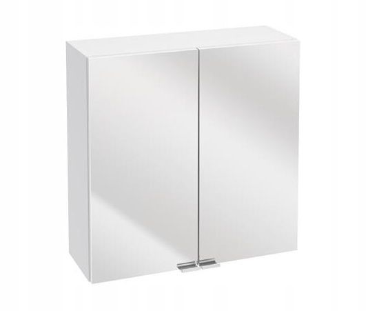 Szafka Łazienkowa Stamar Lustrzana Wisząca 600 x 600 mm Biała 2 Drzwi 1 Półka 1 szt