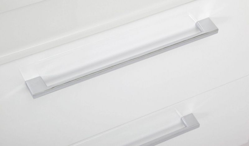 Stamar koupelnová skříňka s umyvadlem 600 x 470 mm bílá lesklá 2 zásuvky závěsné 1 ks.