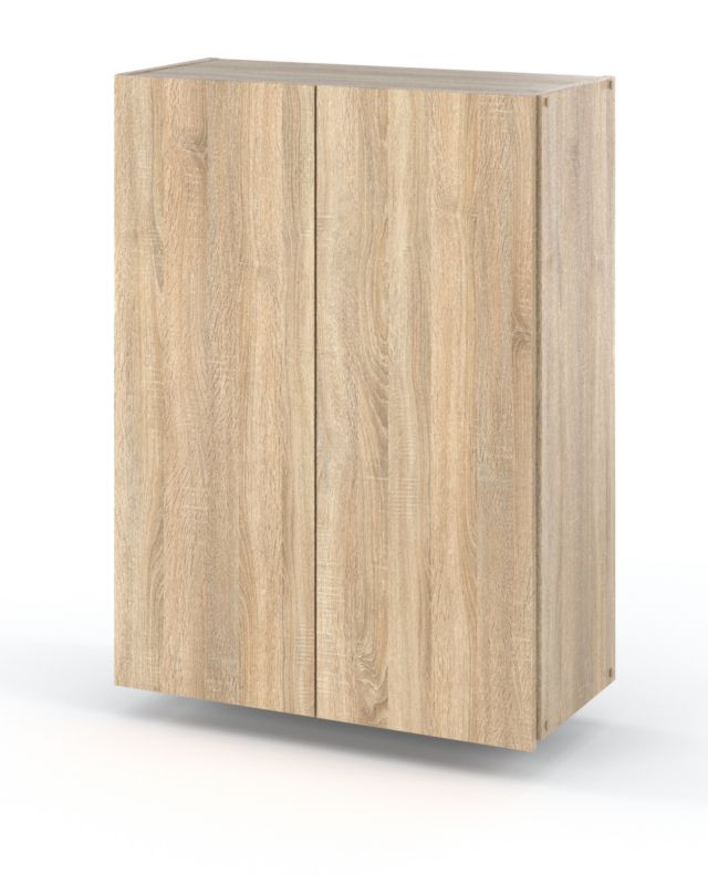 Szafka Łazienkowa Stiv-Meble Szafka Wisząca 60Cm Dąb Sonoma 60X30X80 Cm 1Szt.