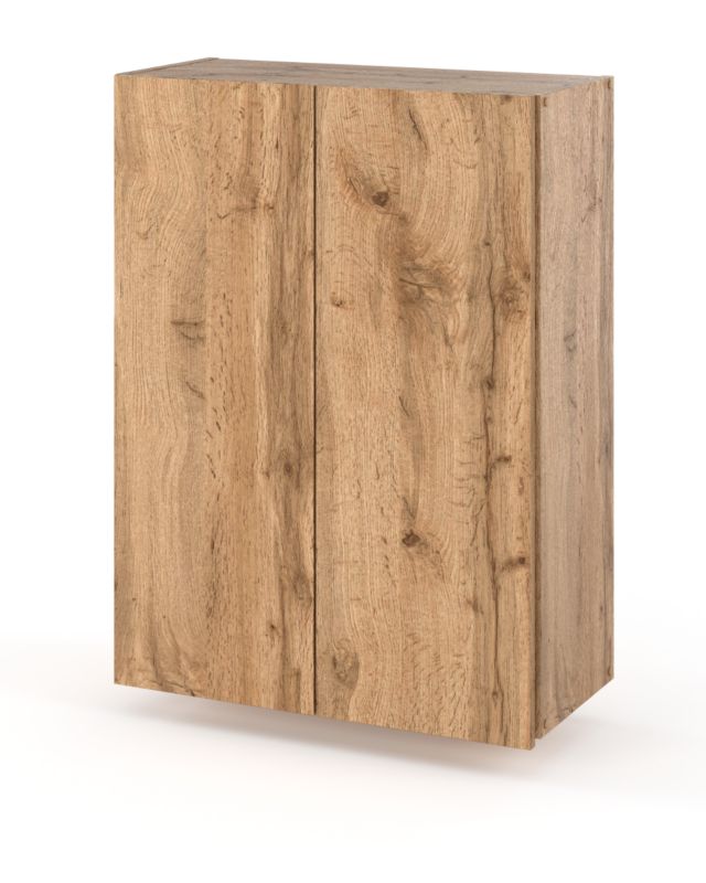 Szafka Łazienkowa Stiv-Meble Szafka Wisząca 60Cm Dąb Wotan 60X30X80 Cm 1Szt.
