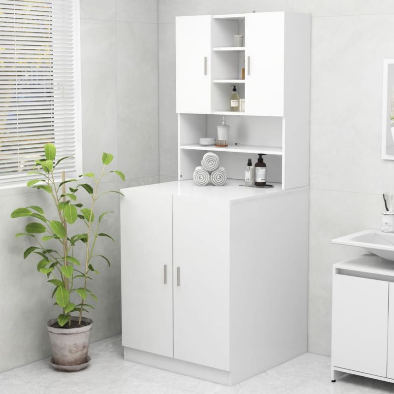 Szafka łazienkowa WaszeMeble biała WM-3082008 1 szt.