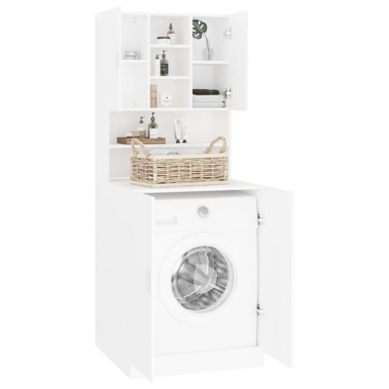 Szafka łazienkowa WaszeMeble biała WM-3082008 1 szt.