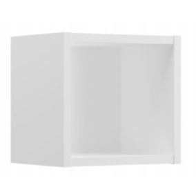 Szafka Łazienkowa Wisząca 25 cm Otwarta Biała kostka Nova White Furnidea 1 szt.