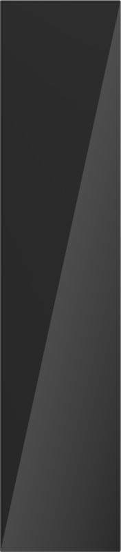 Szafka łazienkowa wisząca Mexen Orio czarny połysk 35x160x30 cm 1 drzwi 1 szt.