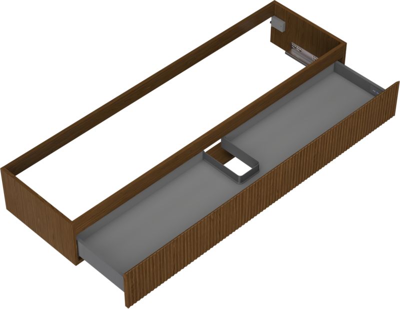 Szafka łazienkowa wisząca Mexen Rivel orzech 160 cm 1 szuflada 1 szt.