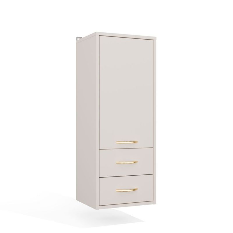 Szafka Łazienkowa Wisząca Topeshop NINA W1D2S KASZMIR 2 Szuflady 3 Półki 1 szt.