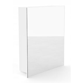 Szafka łazienkowa z lustrem Better Home, 50 x 60 x 14 cm, Biała, 1 szt.