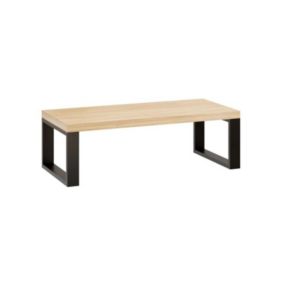 Szafka Baltica Design pod umywalkę nablatową EVE 95x43 cm czarny/dąb 1 szt