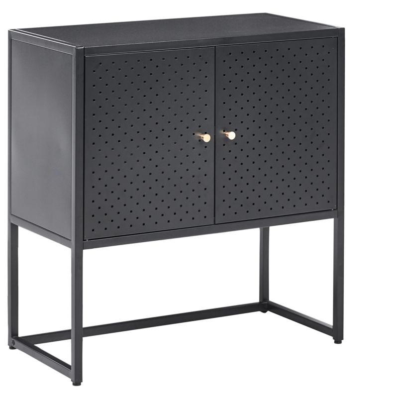 Szafka biurowa Rakaia Metal Czarny 1 szt.
