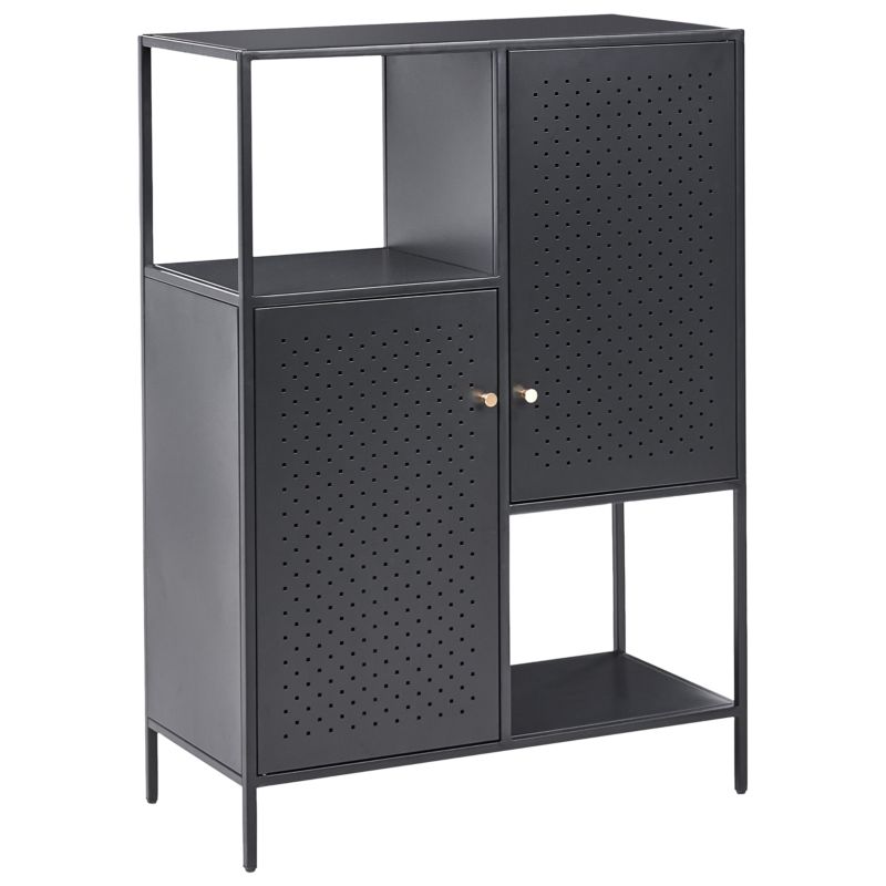 Szafka biurowa Rakaia Metal Czarny 1 szt.