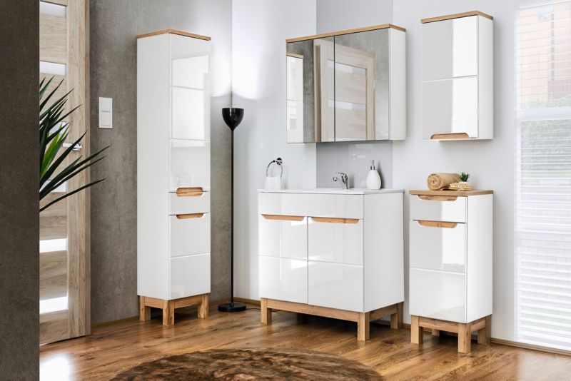 Szafka Comad łazienkowa BALI 810 35 cm biała 1 szt