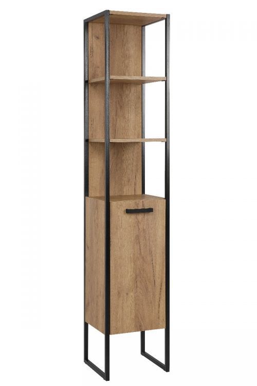 Szafka Comad łazienkowa BROOKLIN 800 35 cm dąb craft złoty 1 szt