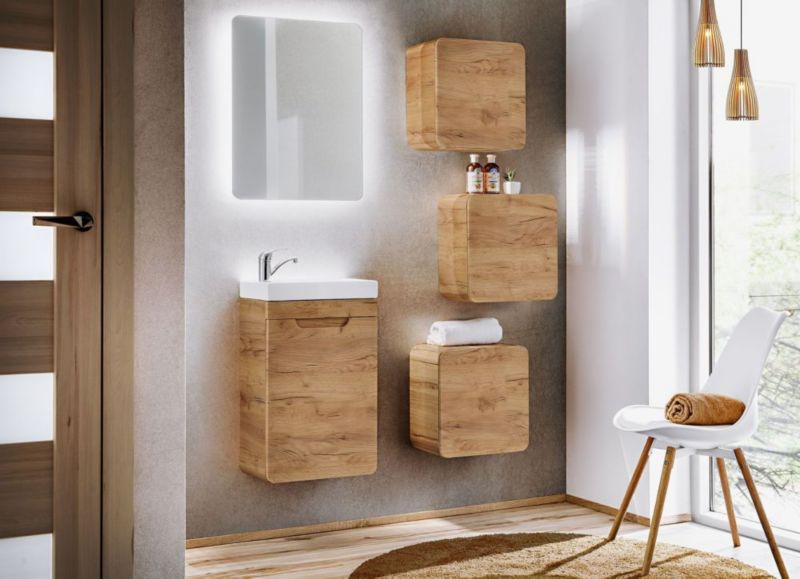 Szafka Comad pod umywalkę ARUBA CRAFT 826 40cm dąb craft 1 szt