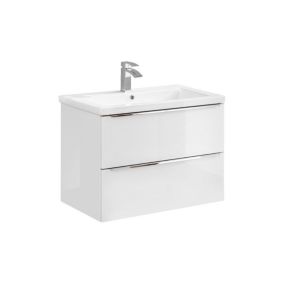 Szafka Comad pod umywalkę MILANO / CAPRI 821 80 cm biała 1 szt