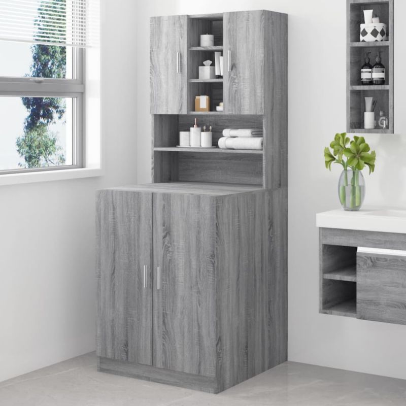Szafka do łazienki WaszeMeble szary dąb sonoma WM-3120183 1 szt.