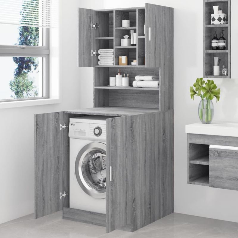 Szafka do łazienki WaszeMeble szary dąb sonoma WM-3120183 1 szt.