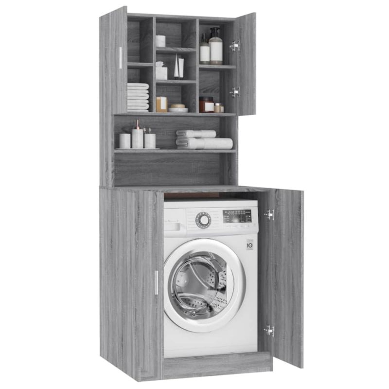 Szafka do łazienki WaszeMeble szary dąb sonoma WM-3120183 1 szt.