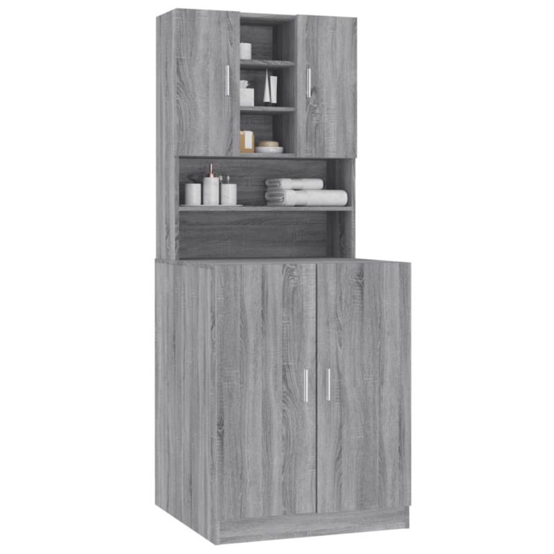 Szafka do łazienki WaszeMeble szary dąb sonoma WM-3120183 1 szt.