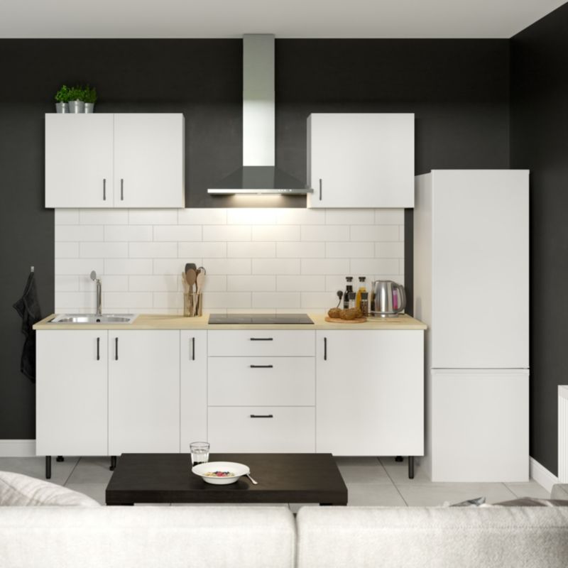 Szafka dolna Pragma 60 cm biała