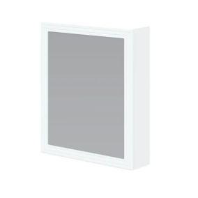 Szafka Halmar łazienkowa TORETO 1D 60cm biały mat z lustrem 1 szt