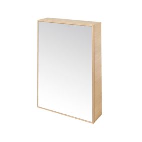 Szafka lustrzana GoodHome Avela 50 x 70 x 15 cm drewno