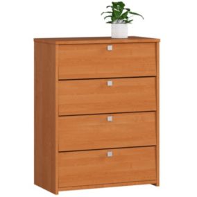 Szafka na buty Akord Olcha 60 cm 4 drzwi kolor Olcha mat 4 półki 60x33x80 cm 1 szt.