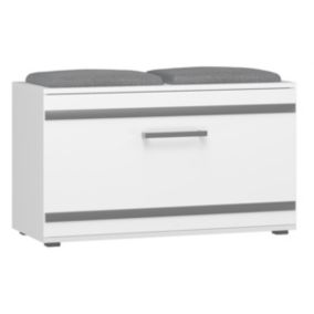 Szafka Na Buty Topeshop Opal Biała 35x85x45 cm 1 szt.