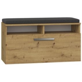 Szafka Na Buty Topeshop Riva Dąb Artisan 35x85x45 cm 1 szt.