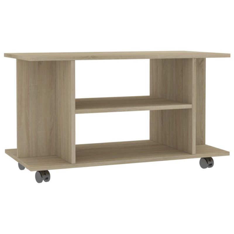 Szafka pod tv vidaxl brąz 1 szt