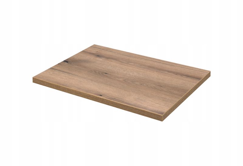 Szafka pod Umywalkę łazienkowa 50 cm Wisząca z Blatem Dąb Nova Kaszmir Kaszmirowa z Umywalką Furnidea 1 szt.