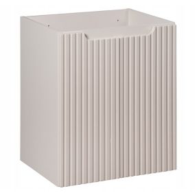 Szafka pod Umywalkę łazienkowa 50 cm Wisząca z Ryflowanym Frontem Nova Kaszmir Kaszmirowa Furnidea 1 szt.