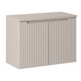Szafka pod Umywalkę łazienkowa 80 cm Wisząca z Blatem Kaszmir Nova Kaszmir 2 Drzwi Furnidea 1 szt.