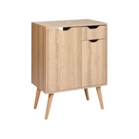 Szafka pod umywalkę Canoas 60 cm Jasnobrązowy 1 szt.
