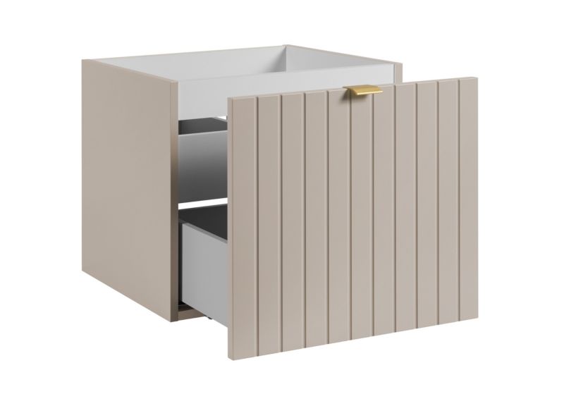 Szafka pod umywalkę Furnidea 100 cm kaszmir lakierowana Harmo 1szt.