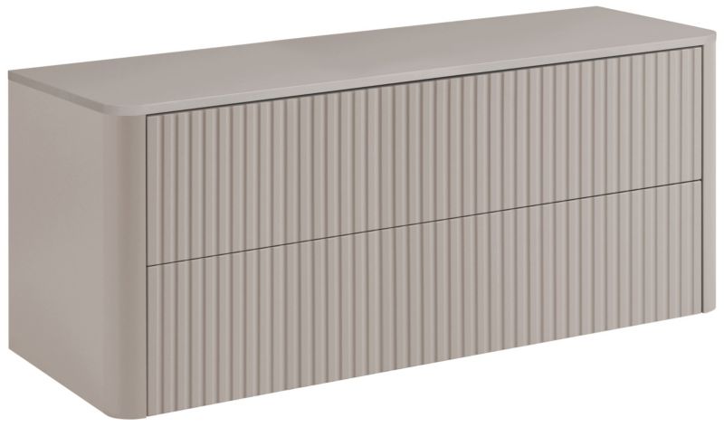 Szafka pod umywalkę Furnidea 120 cm z blatem kaszmir Linea 1 szt.