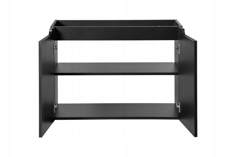 Szafka pod Umywalkę Furnidea 160 cm Wisząca z Blatem Nova Black Czarna 1 szt.
