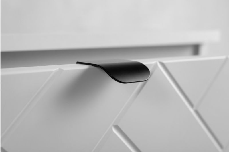 Szafka pod umywalkę Furnidea 60 cm biała wisząca frezowana Trend 1 szt.
