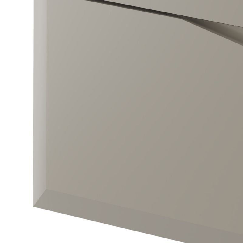 Szafka pod umywalkę Furnidea 60 cm kaszmir mat z blatem Delica 1 szt.