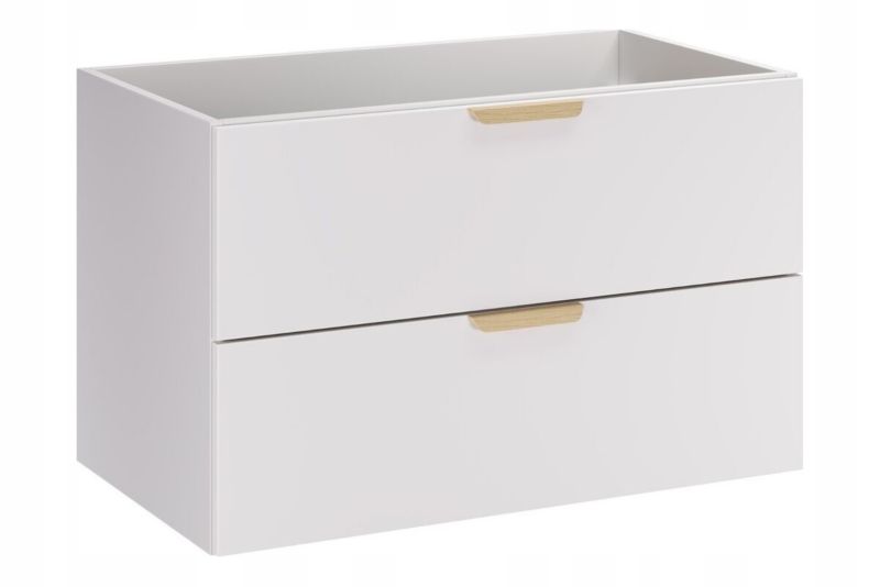 Szafka pod umywalkę Furnidea 80 cm biały mat Aster White 1 szt.