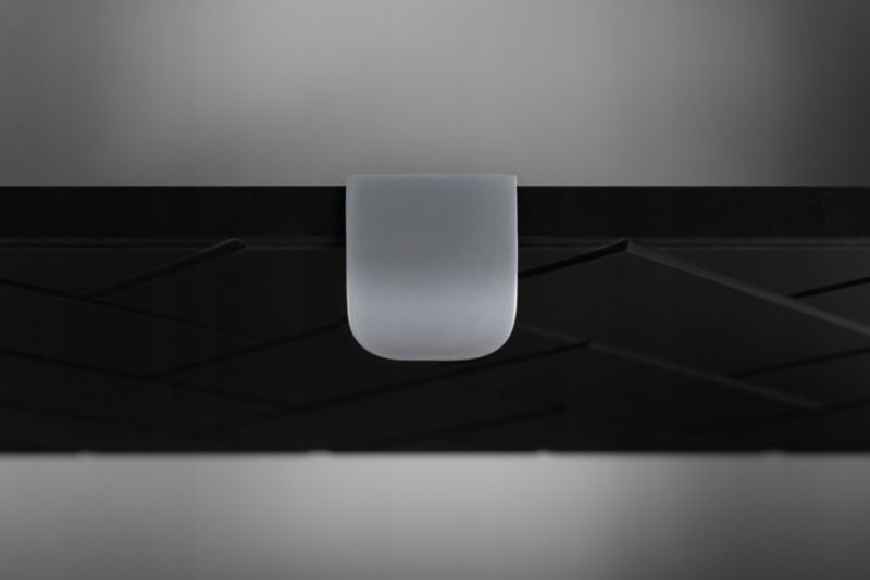 Szafka pod umywalkę Furnidea 80 cm czarna wisząca frezowana Trend 1 szt.