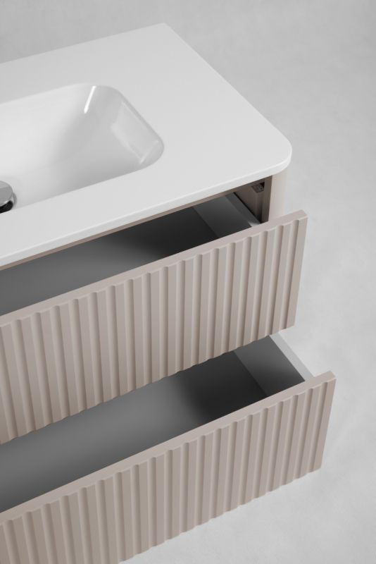 Szafka pod umywalkę Furnidea 80 cm kaszmir LINEA 1 szt.