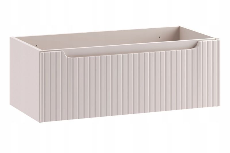 Szafka pod umywalkę Furnidea 80 cm kaszmir ryflowana Nova Kaszmir 1 szt.