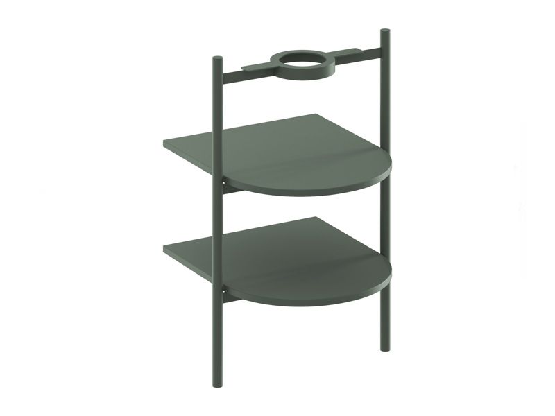 Szafka pod umywalkę otwarta Ravak CS Yard 400 Grey Green 1szt