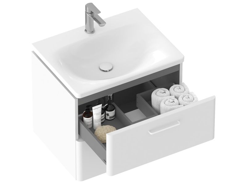 Szafka pod umywalkę Ravak SD BALANCE 500 H biała/biała 1 szt