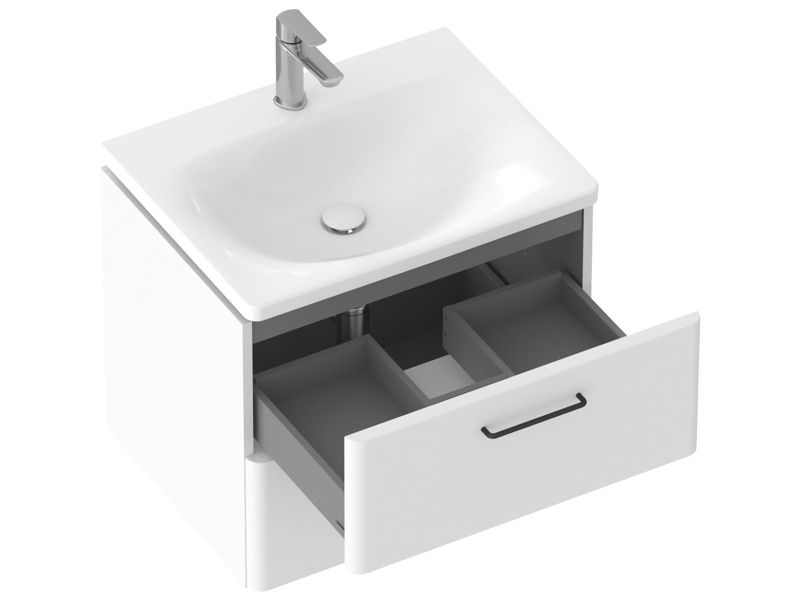 Szafka pod umywalkę Ravak SD BALANCE 500 H biała/biała 1 szt
