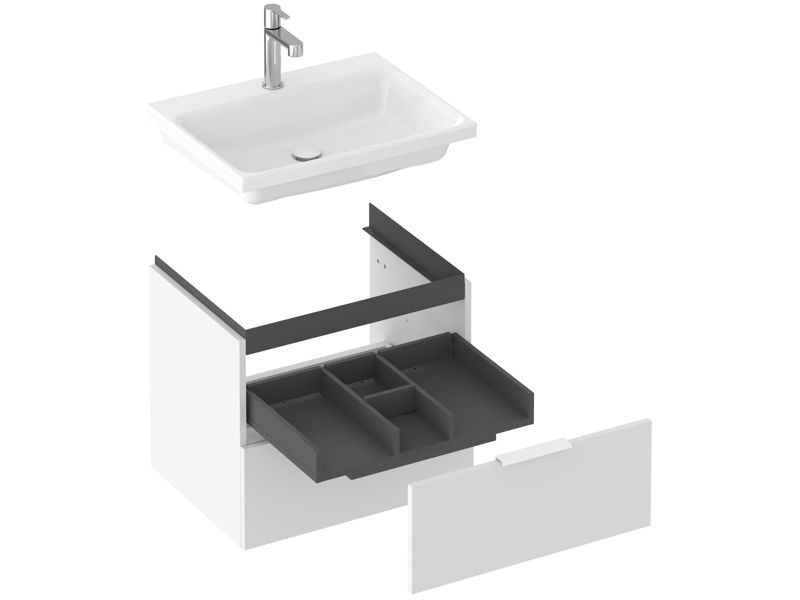 Szafka pod umywalkę Ravak SD COMFORT H 800 biała 1 szt