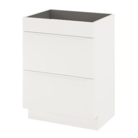 Szafka pod umywalkę GoodHome Imandra 60 cm stojąca biały mat